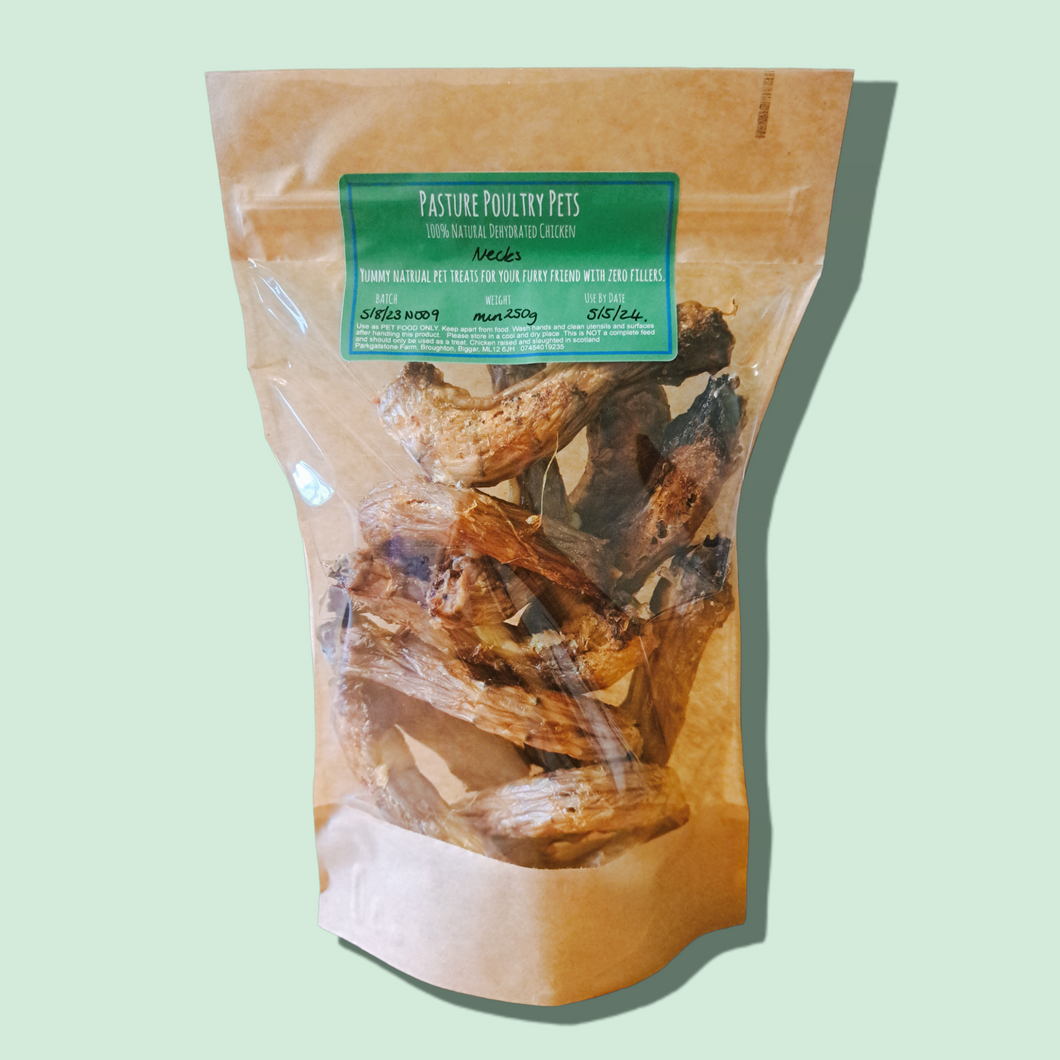 Pasture Poultry Pets- Dehydrated Necks